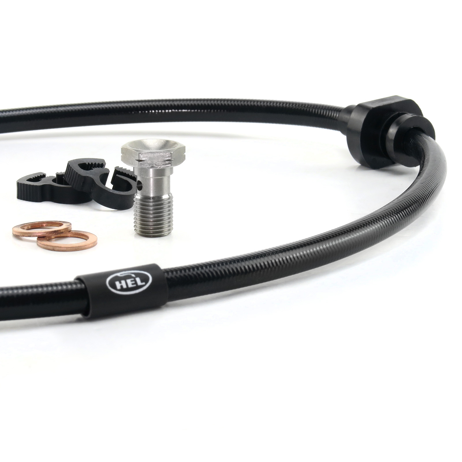 Rear HEL Stainless Brake Hose for MERCEDES 190 W201 2.0 201.022 66kW