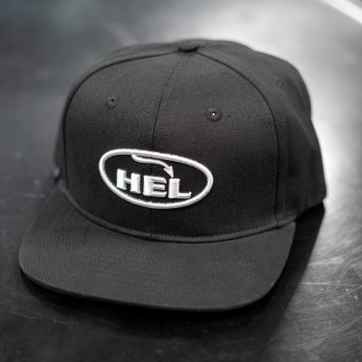 HEL Premium Embroidered Snapback - Black Edition