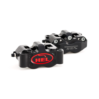 HEL V1 100mm Solid Billet 4 Piston Front Radial Brake Calipers