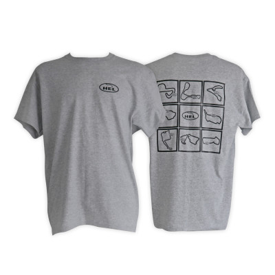 HEL Performance Track Circuits Grey T-Shirt