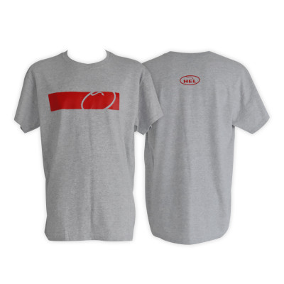 HEL Performance Empty Logo Grey T-Shirt